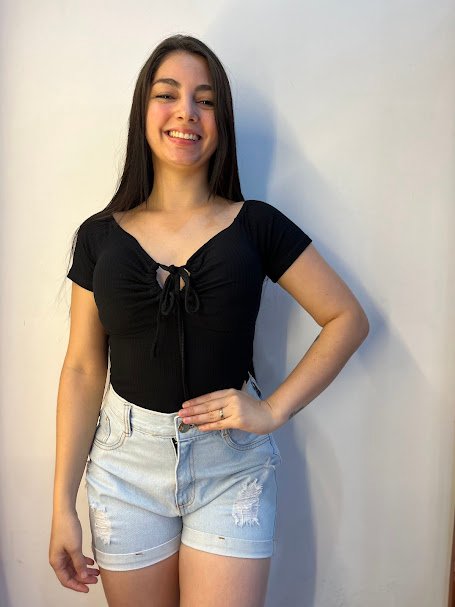 Body com amarração no peito
