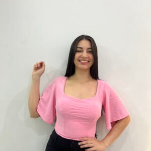 Blusa com manga