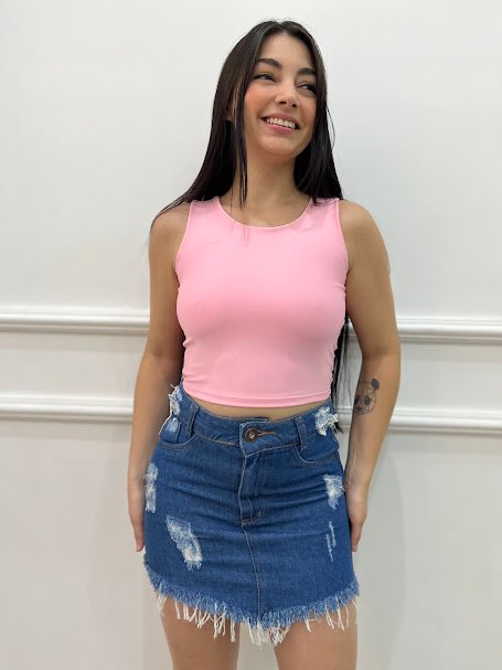 Saia Jeans