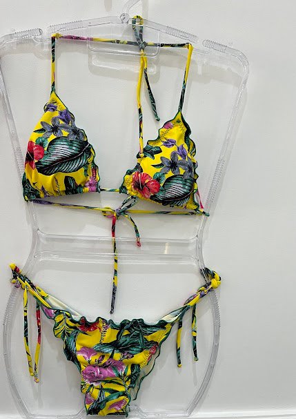 Biquíni Floral Amarelo