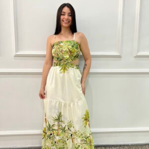 Vestido Longo Estampado