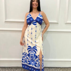 Vestido Midi Estampado