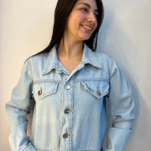 Jaqueta Jeans Claro